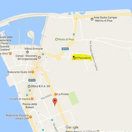 Il Pescatore Nocleg ze śniadaniem 3*